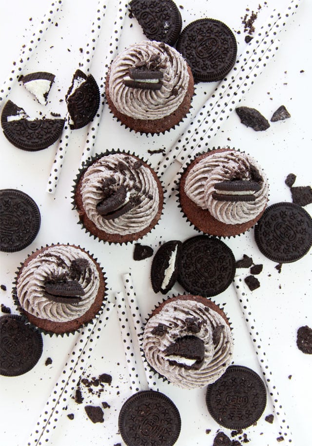 cupcakes de oreo