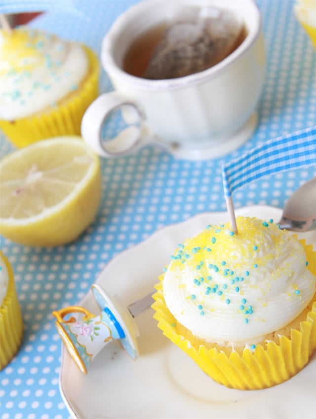 Cupcakes de limón