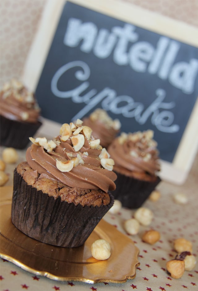 Cupcakes de Nutella