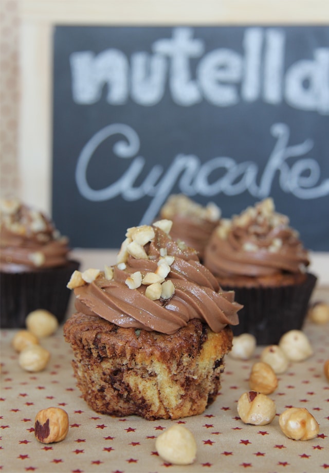 Cupcakes de Nutella