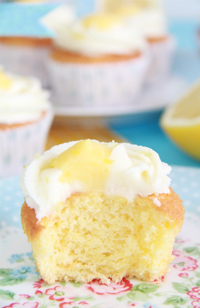 Cupcakes de Limón y Lemon Curd